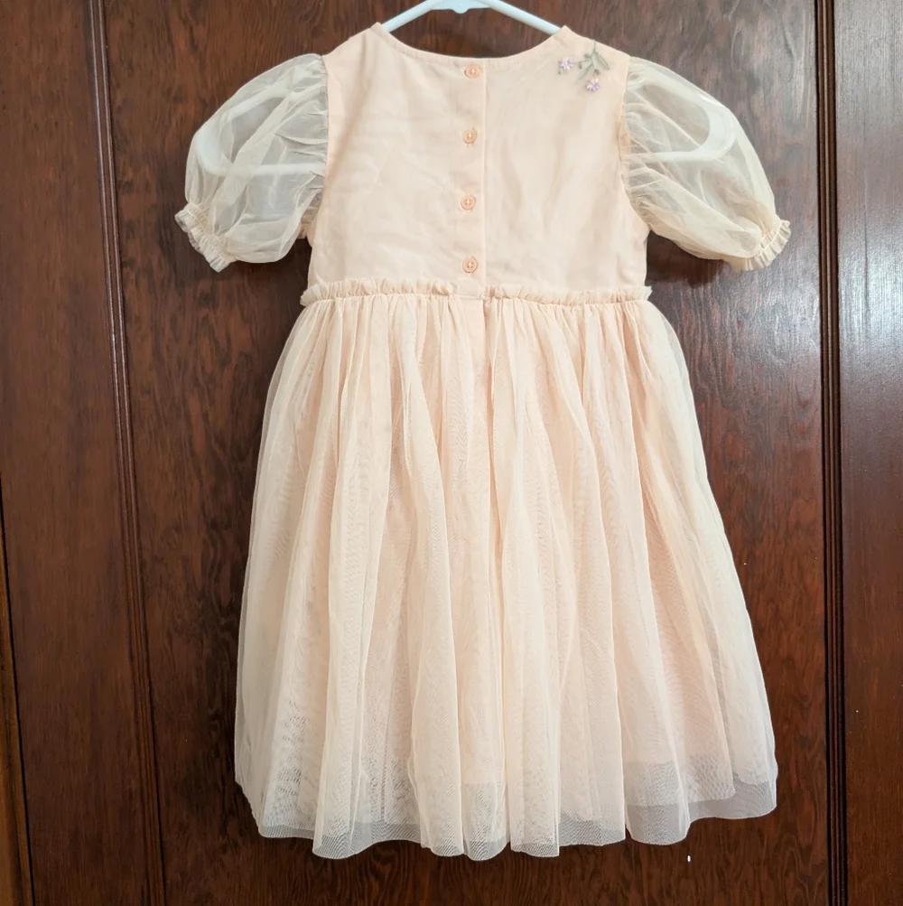 NWOT! Next Brand Girl's Tulle Floral Dress - Picture 5 of 15